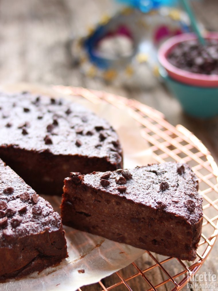 Variante al cioccolato del migliaccio napoletano