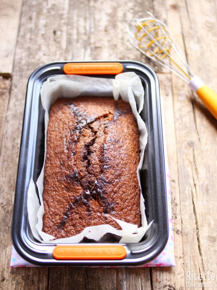 Ricetta della marble cake americana