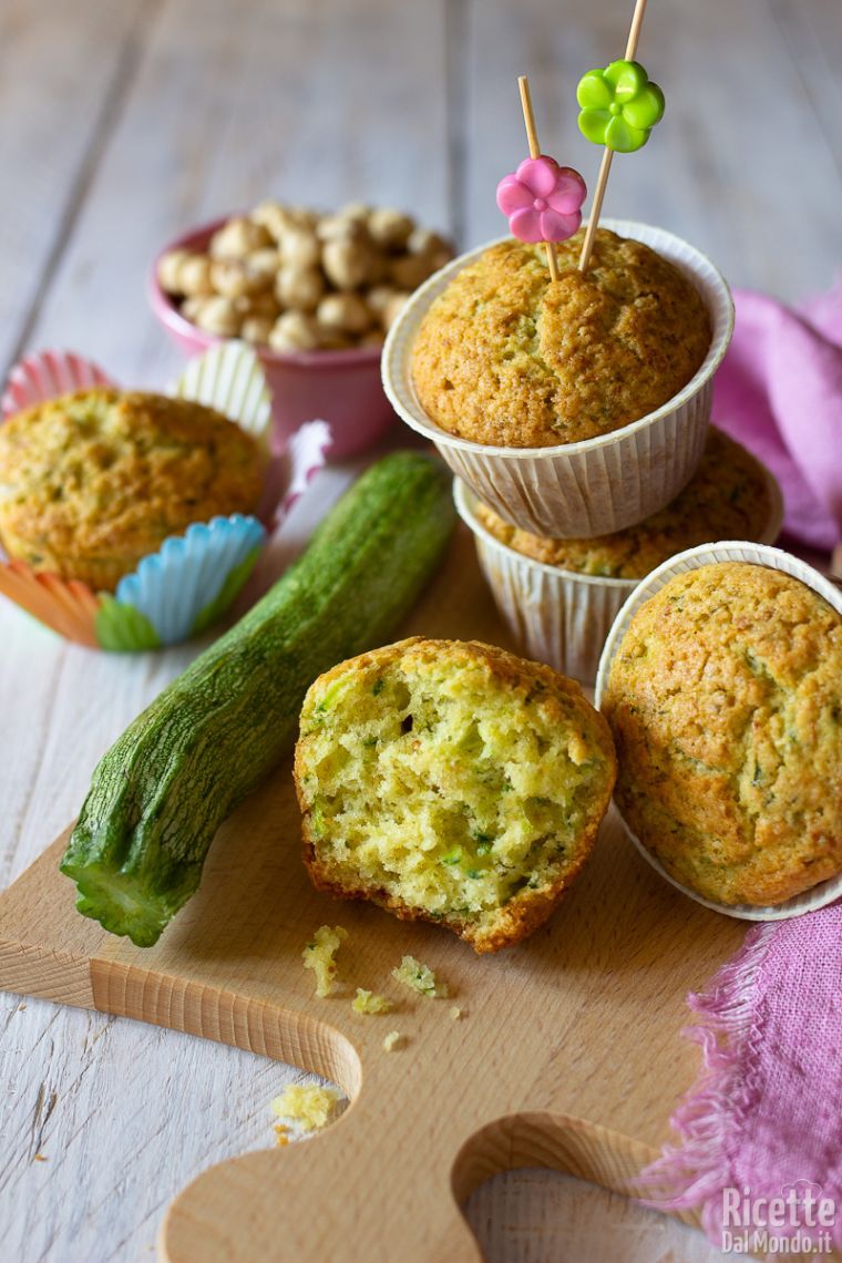 Come fare i muffin dolci alle zucchine