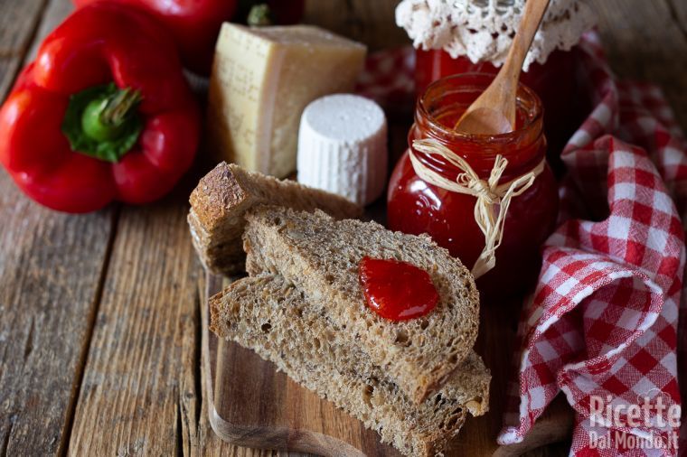 Marmellata Di Peperoni Rossi Dolci La Ricetta Fatta In Casa