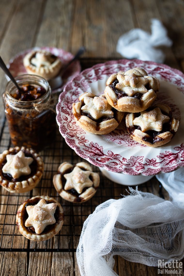 Ricetta mince pies, le tortine inglesi