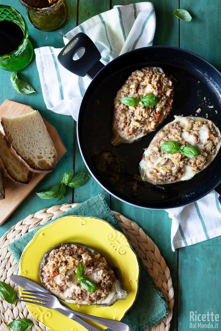 Come fare le melanzane ripiene in padella