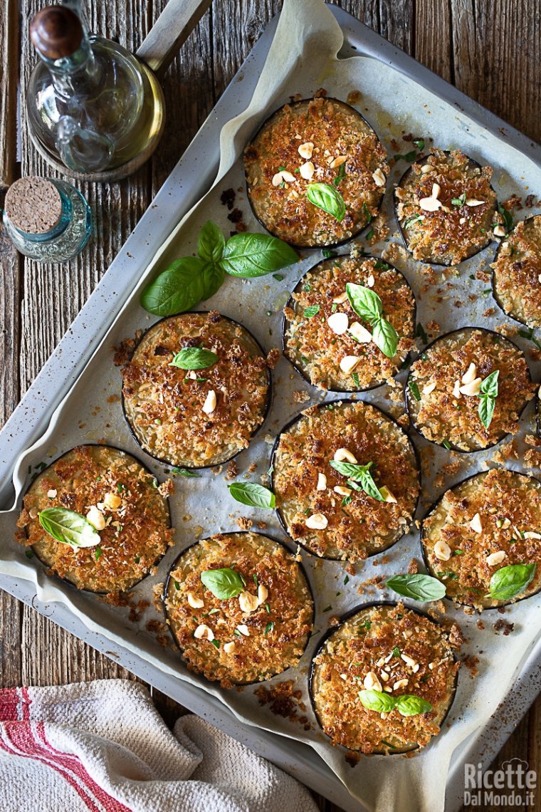 Ricetta melanzane gratinate al forno