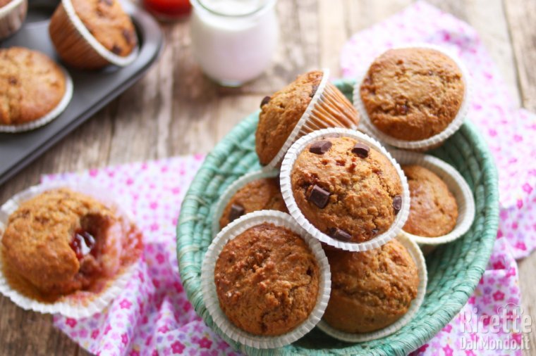 Muffin integrali, senza uova e senza burro! La ricetta perfetta!