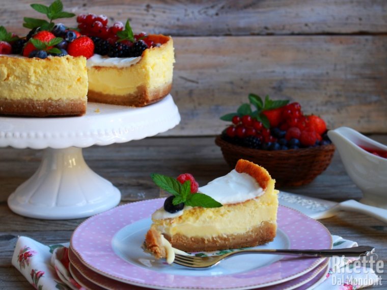 New York cheesecake al forno
