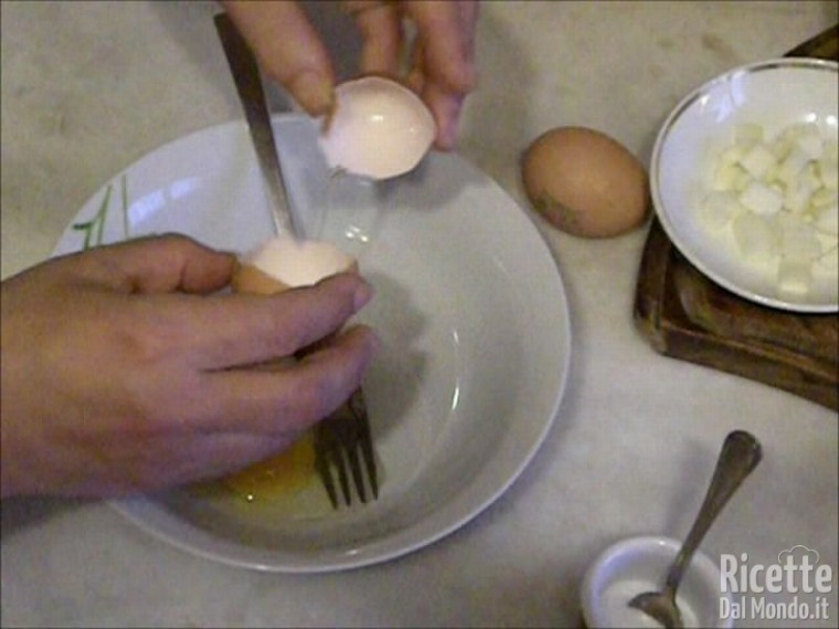 Omelette con Asparagi e Mozzarella