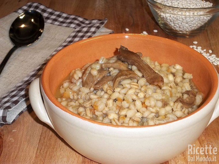 Orzotto ai Porcini
