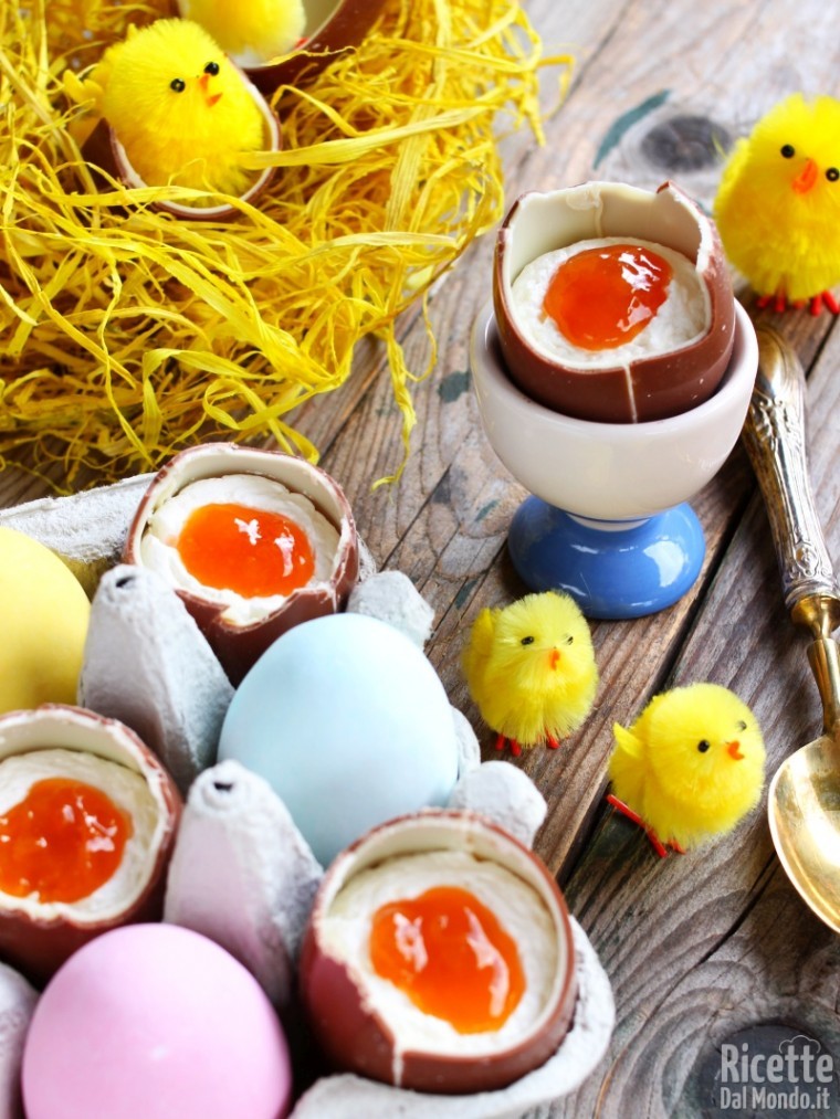 Come fare gli ovetti di cioccolato ripieni