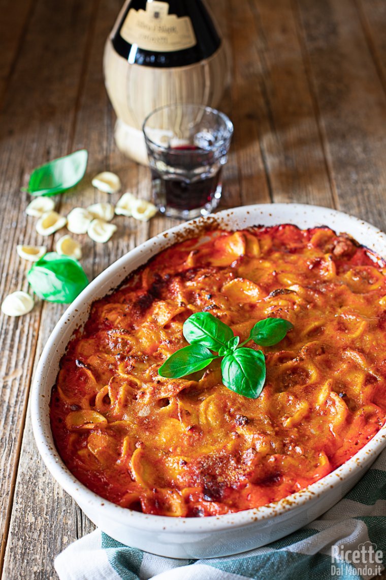 Ricetta orecchiette al forno