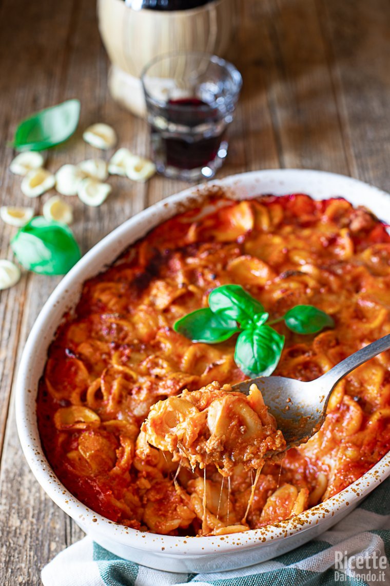 Come fare le orecchiette al forno