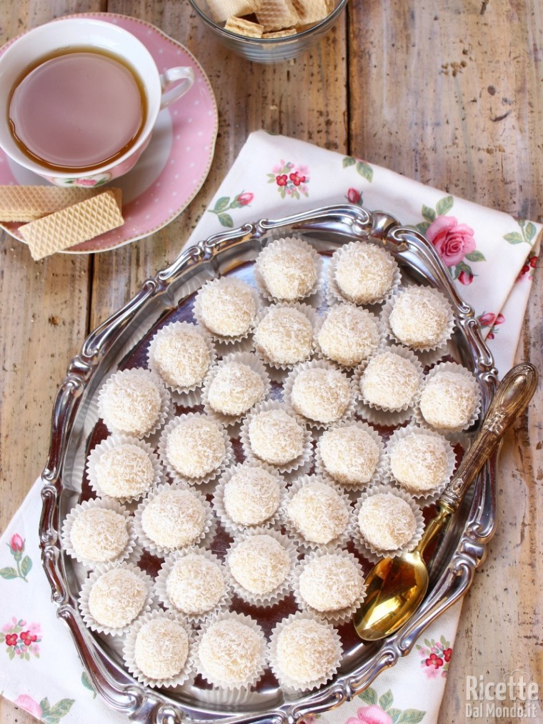Ricetta palline al cocco
