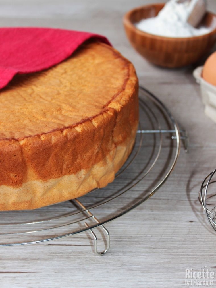 Pan di spagna senza lievito morbidissimo
