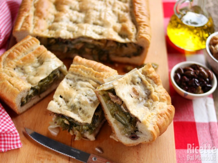 Ricetta Pizza di scarole