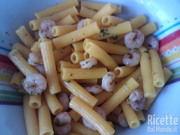 Pasta con i Gamberetti