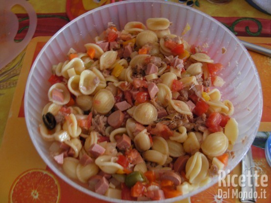 Ricetta Pasta Fredda Estiva