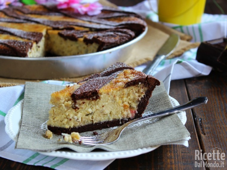 Pastiera Napolenata Rivisitata Con Frolla Al Cacao - Aledolceale