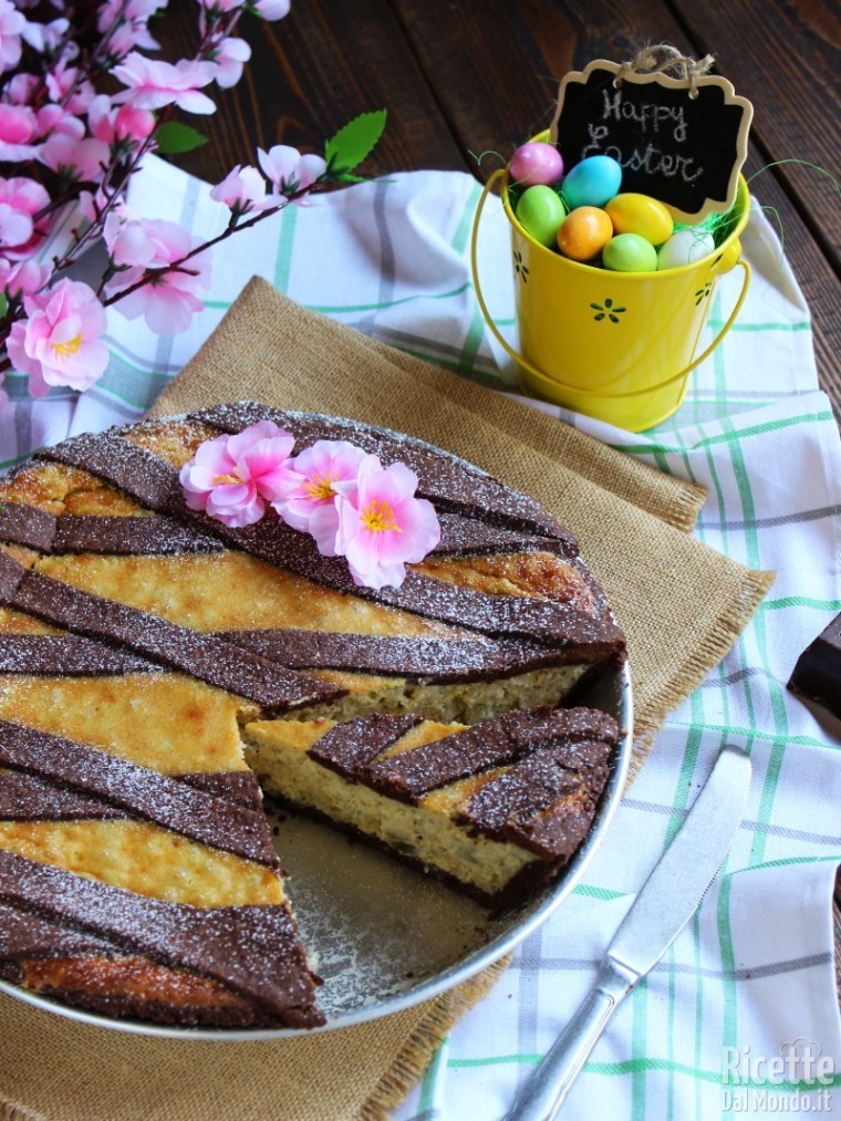 Semplice pastiera di Pasqua