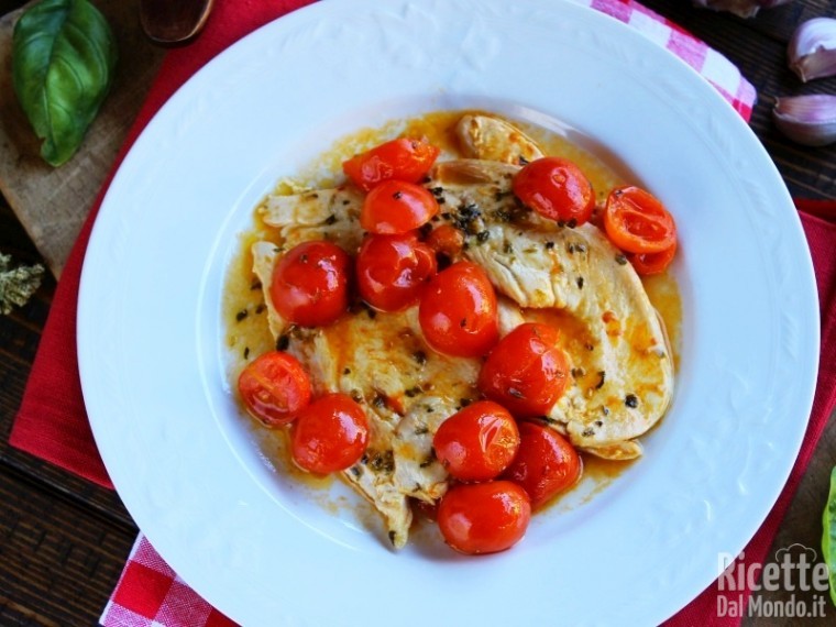 Ricetta del petto di pollo alla pizzaiola