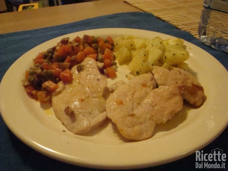 Ricetta Pollo con Verdure Miste