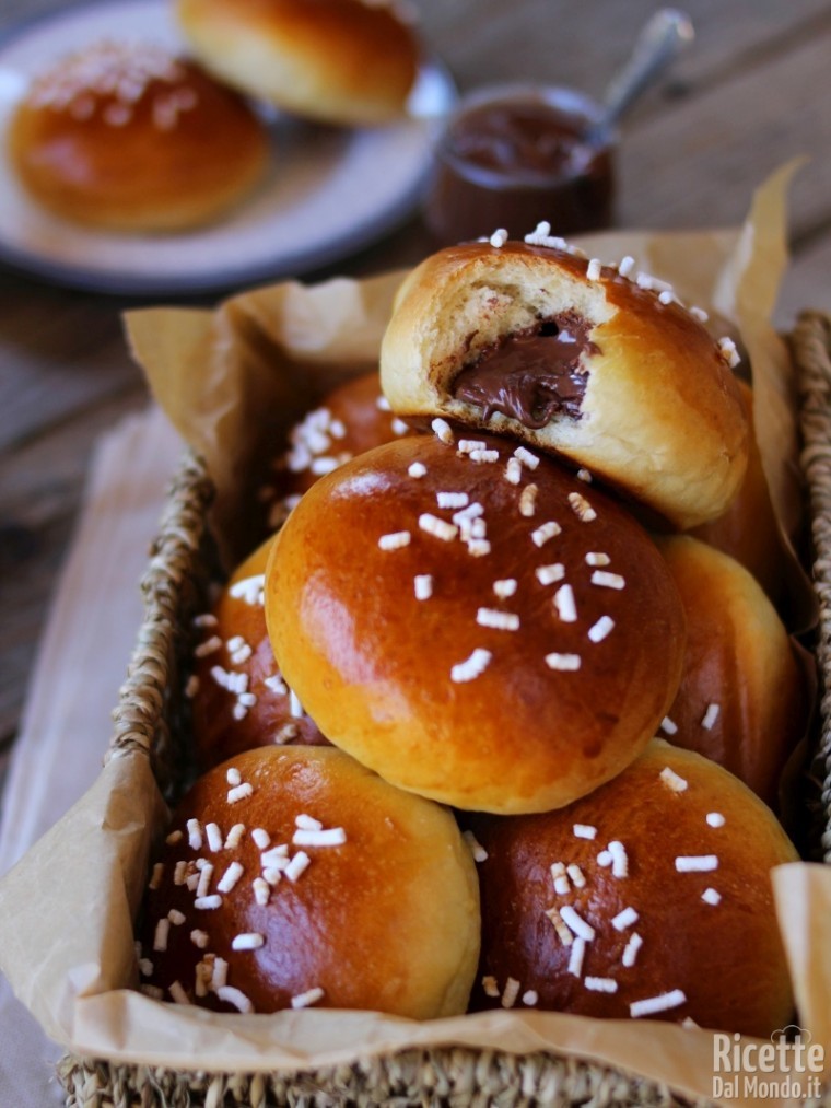 Panini alla Nutella Bimby sofficissimi