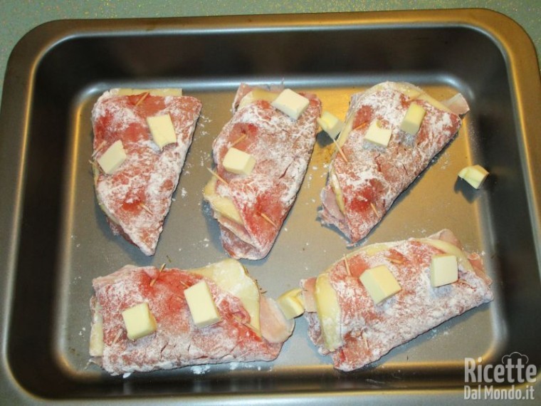 Involtini prosciutto e provola 5