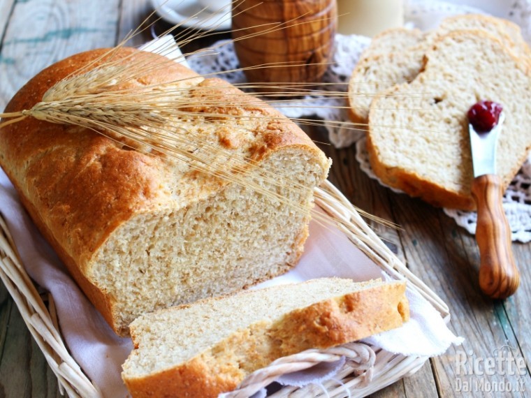 Pan bauletto integrale fatto in casa