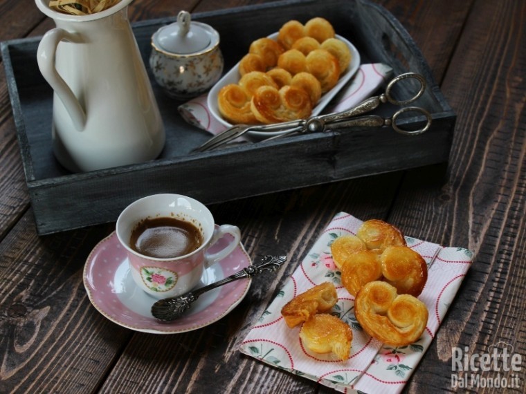 Ricetta Prussiane o ventagli di pasta sfoglia