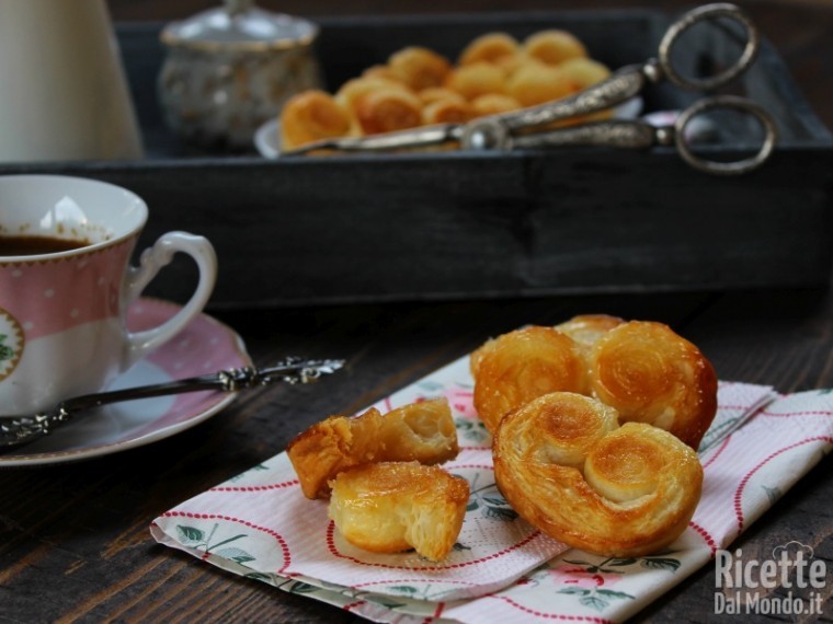 Come fare le Prussiane o ventagli di pasta sfoglia