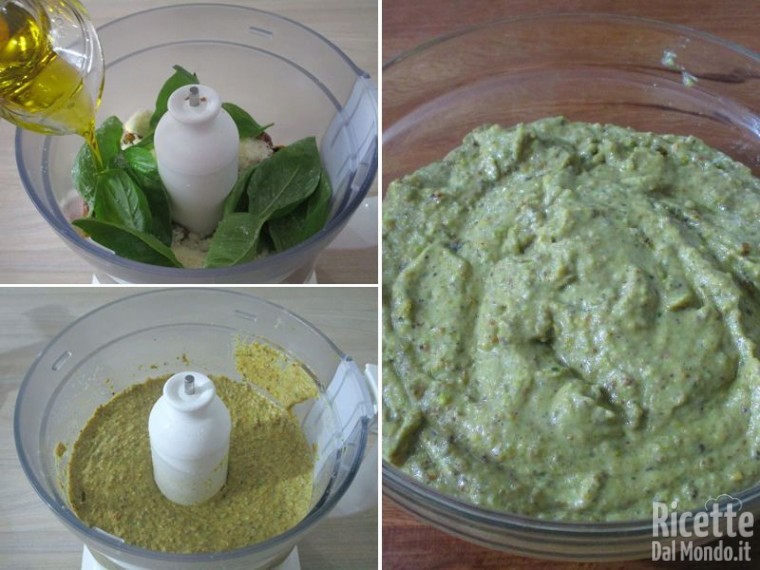 Ricetta salsa ai pistacchi 4