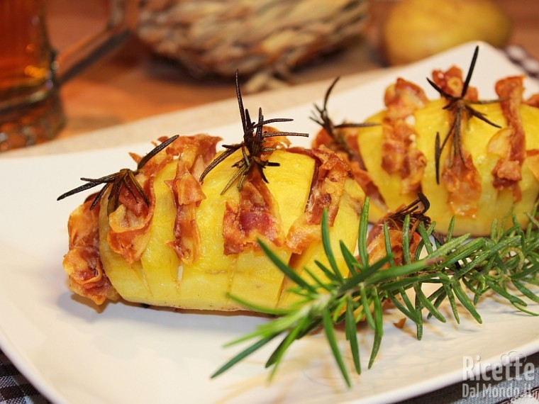 Ricetta patate a fisarmonica