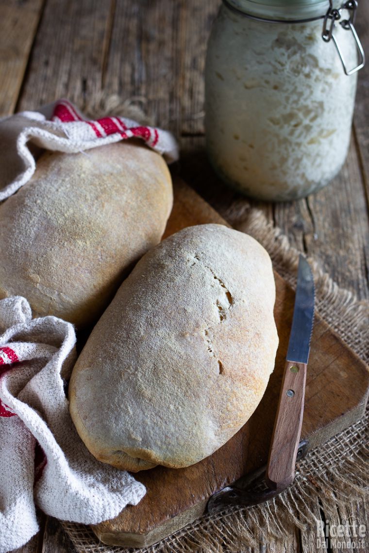 Ricetta del pane con lievito madre