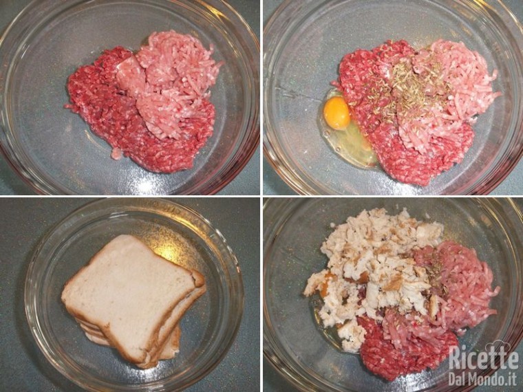 Polpettone con prosciutto cotto e provola 2