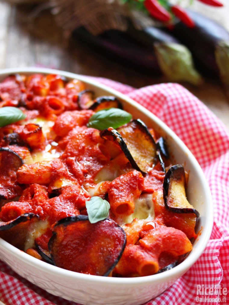 Come fare la pasta alla siciliana al forno