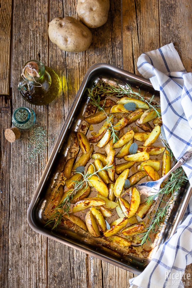 Ricetta patate al forno sfiziose