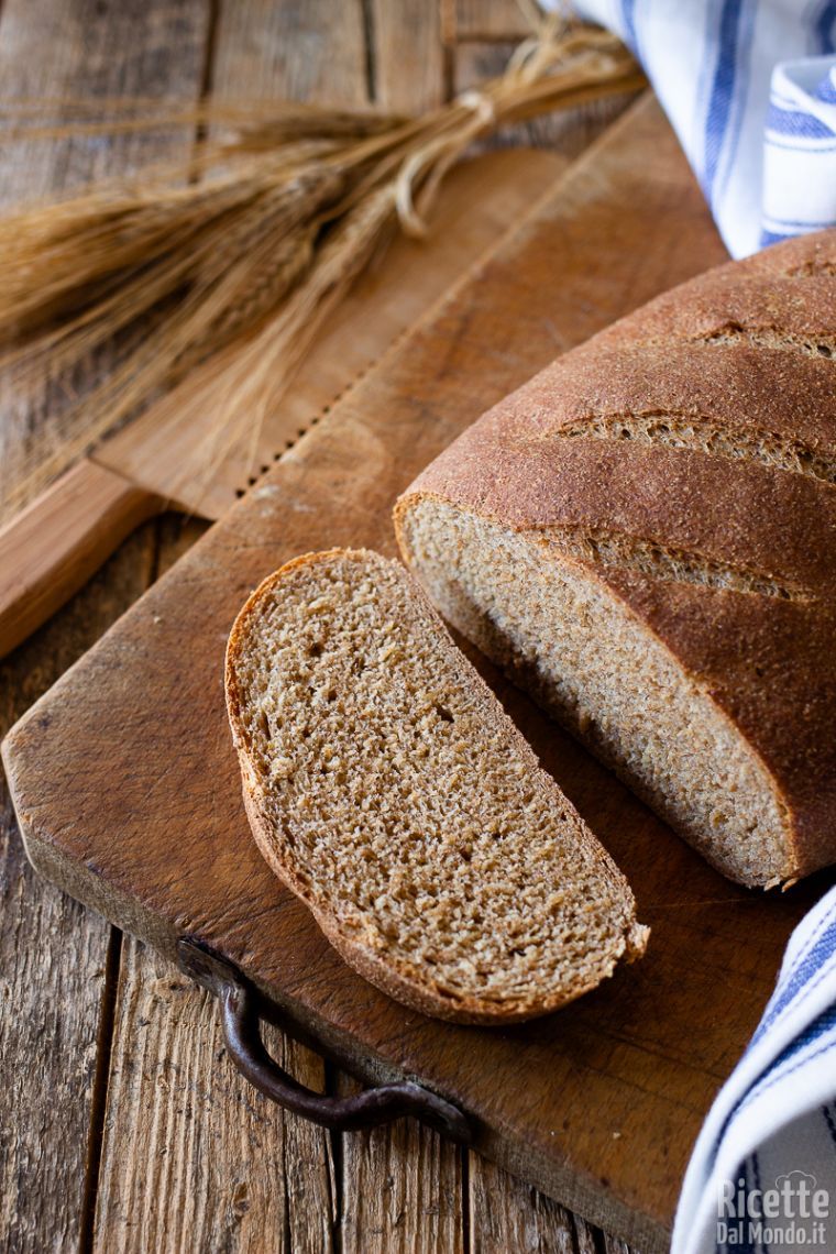 Ricetta pane integrale fatto in casa