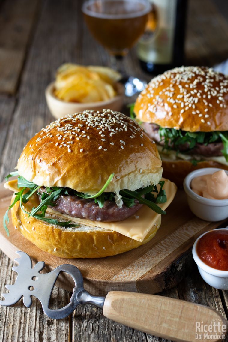 Panini per Hamburger (Burger Buns)