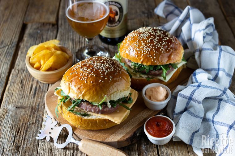 Panini per Hamburger (Burger Buns)