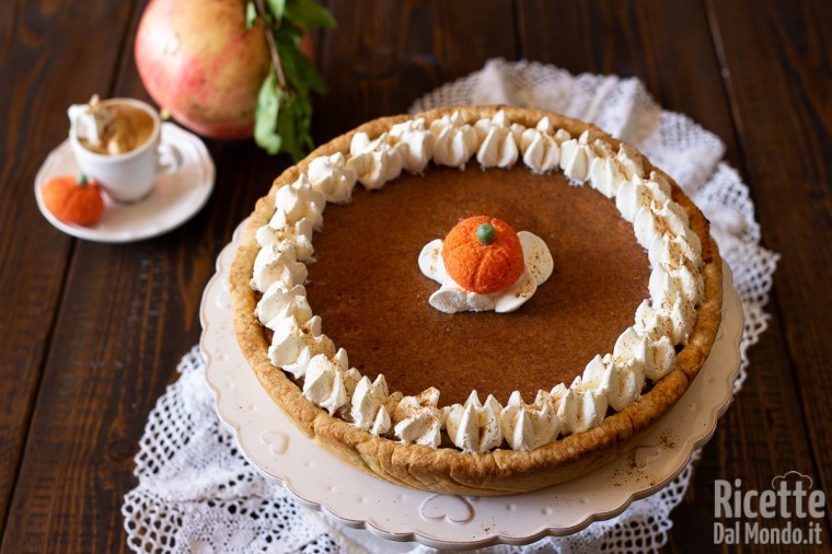 Pumpkin pie - torta di zucca americana | Marianna Pascarella