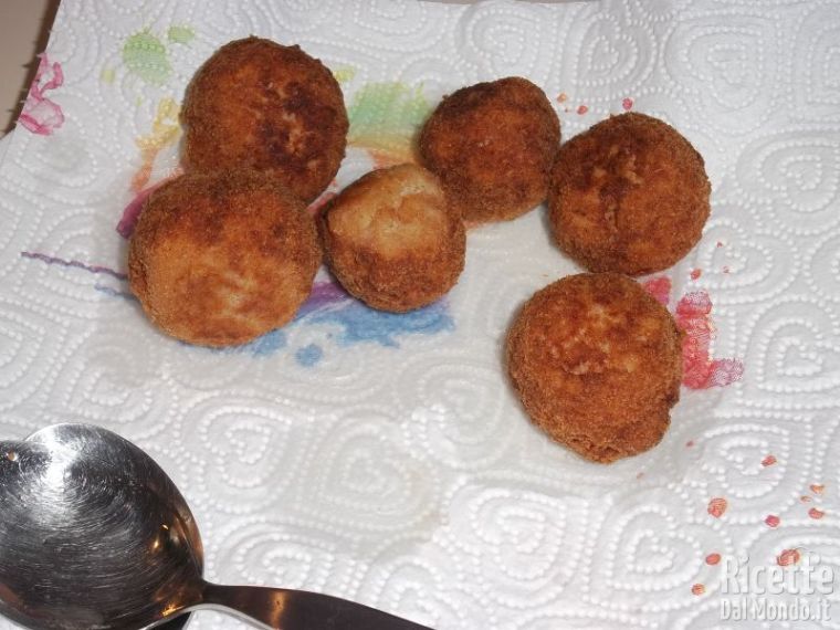 Far asciugare le polpette