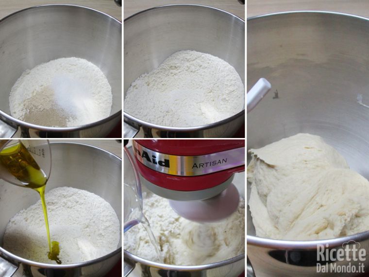Preparare l'impasto