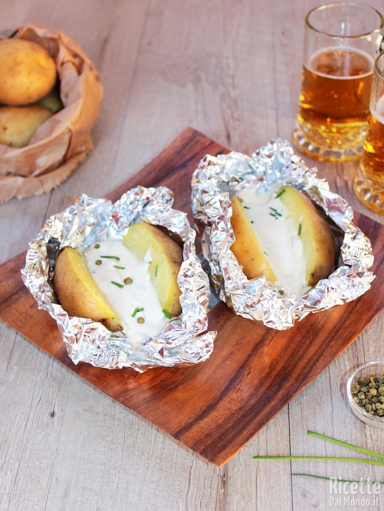 Come fare le patate al cartoccio bavaresi