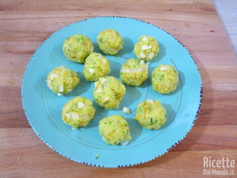 Polpette di cous cous e verdure 5