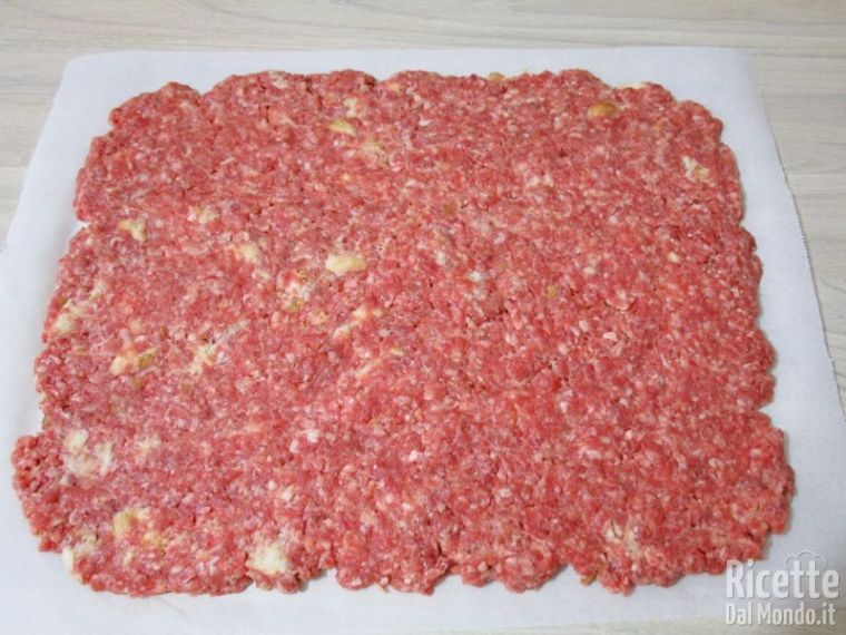 Stendere l'impasto
