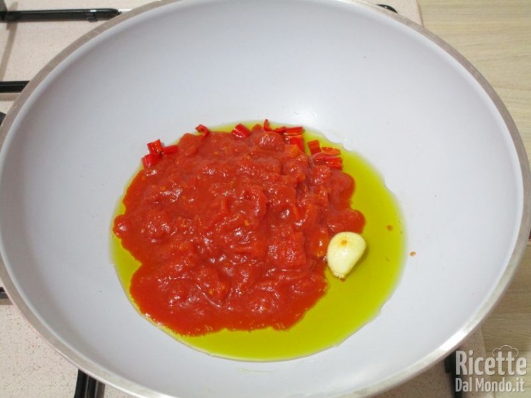 Pasta all'arrabbiata 4