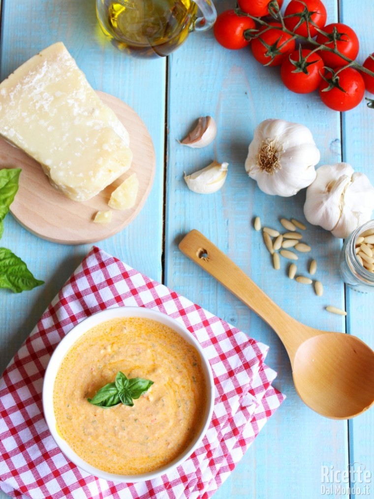 Come fare il pesto alla siciliana