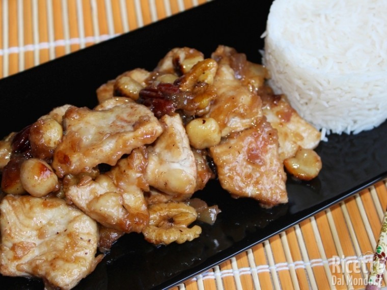 Ricetta pollo alle noci