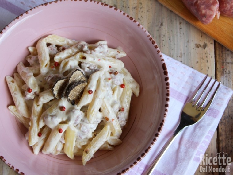 Ricetta penne alla norcina