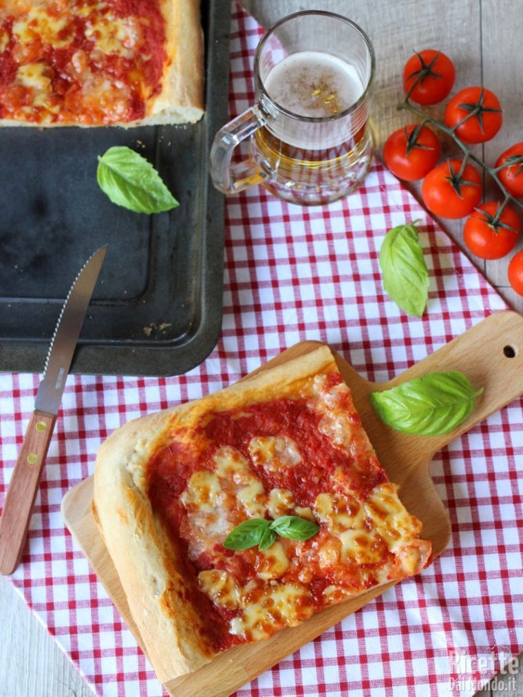 Pizza alla birra anche senza lievito RicetteDalMondo