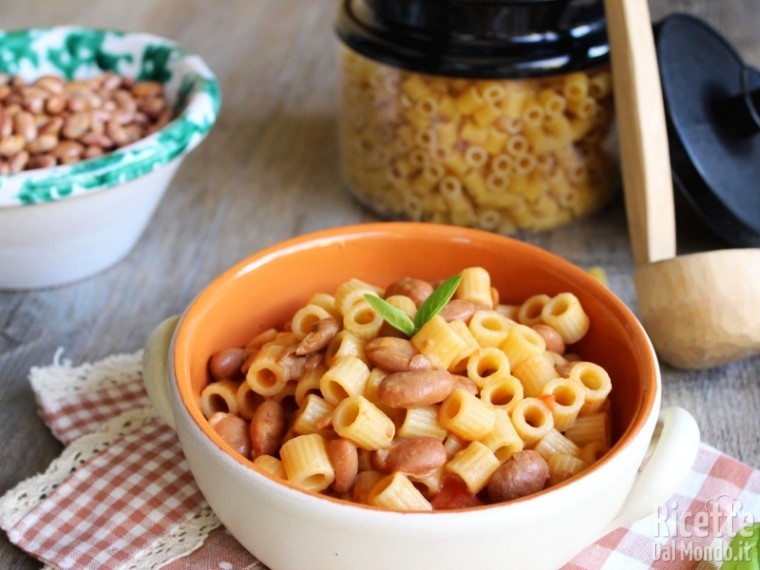 Ricetta pasta e fagioli