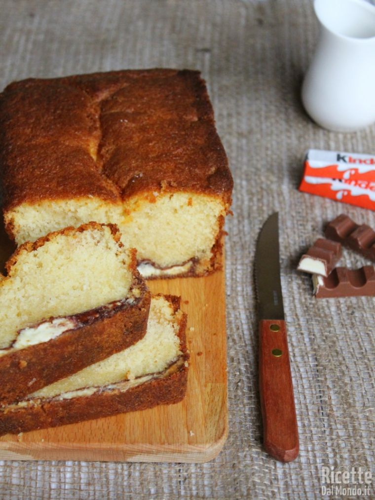 Come fare il plumcake al Kinder